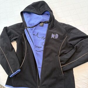 Harley-Davidson black and purple Fleece/polyester Jacket